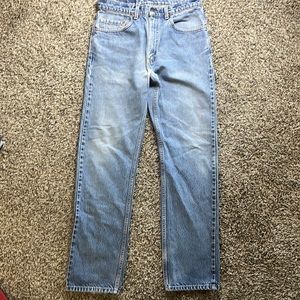 505 Levi denim jeans